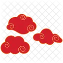 Cloud Imlek Decorative Icon