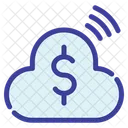 Cloud Money Dollar Icon