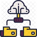 Cloud Data File Icon