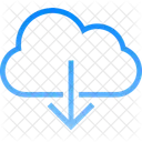 Cloud Download Record Icon