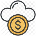 Business Cloud Dollar Icon