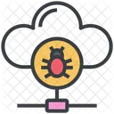 Cyber Security Cloud Icon