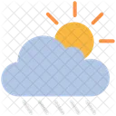 Agriculture Cloud Sun Icon