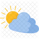 Cloud Weather Sun Icon