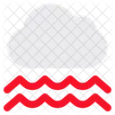 Cloud Water Windy Icon