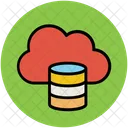 Cloud Database Hosting Icon