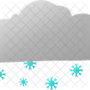 Cloud Sky Snowflake Icon