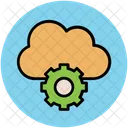 Cloud Gear Network Icon