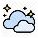 Cloud Star Weather Icon