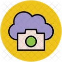 Cloud Camera Modern Icon
