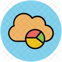 Cloud Network Pie Icon