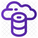 Cloud Database Computing Icon