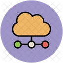 Cloud Computing Net Icon