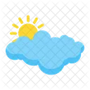 Weather Sun Cloud Icon