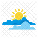 Weather Sun Cloud Icon