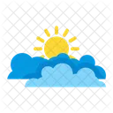 Weather Sun Cloud Icon