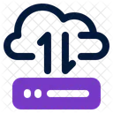 Cloud Transfer Server Icon