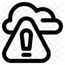 Cloud Error Alert Icon