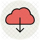 Cloud Download Downloading Icon
