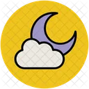 Cloud Moon Night Icon