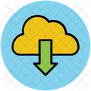 Cloud Download Down Icon