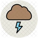 Cloud Thunderbolt Lightning Icon