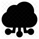Cloud Data Computing Icon