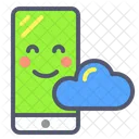 Cloud Mobile Smartphone Icon