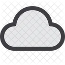 Cloud Data Storage Weather Icon