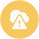 Cloud Hazard Computing Icon
