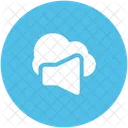 Cloud Network Speaker Icon