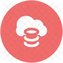 Cloud Database Hosting Icon