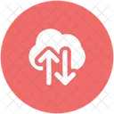 Cloud Network Arrows Icon