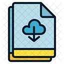 Multiple File Cloud Icon
