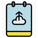 Note Cloud Upload Icon
