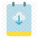 Note Cloud Download Icon