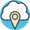 Cloud Navigation Online Icon