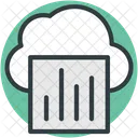 Cloud Infographic Library Icon