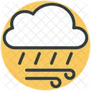 Cloud Rain Winds Icon