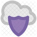 Cloud Shield Network Icon