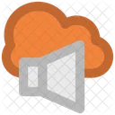 Cloud Network Speaker Icon