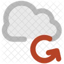 Cloud Network Forward Icon