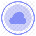 구름 거품 연결 아이콘