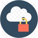 Cloud Lock Locked Icon