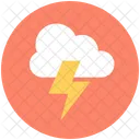 Cloud Lightning Storm Icon