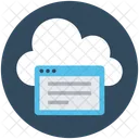Cloud Document Article Icon