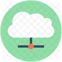 Cloud Network Computing Icon