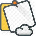 Cloud Task Message Icon