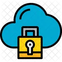 Cloud Security Safety Icon