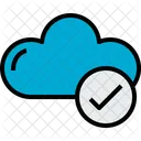 Cloud Check Cloudy Icon